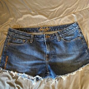 Blue Denim Women's Shorts